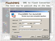 FlashDWG-DWG to Flash Converter 2005 screenshot